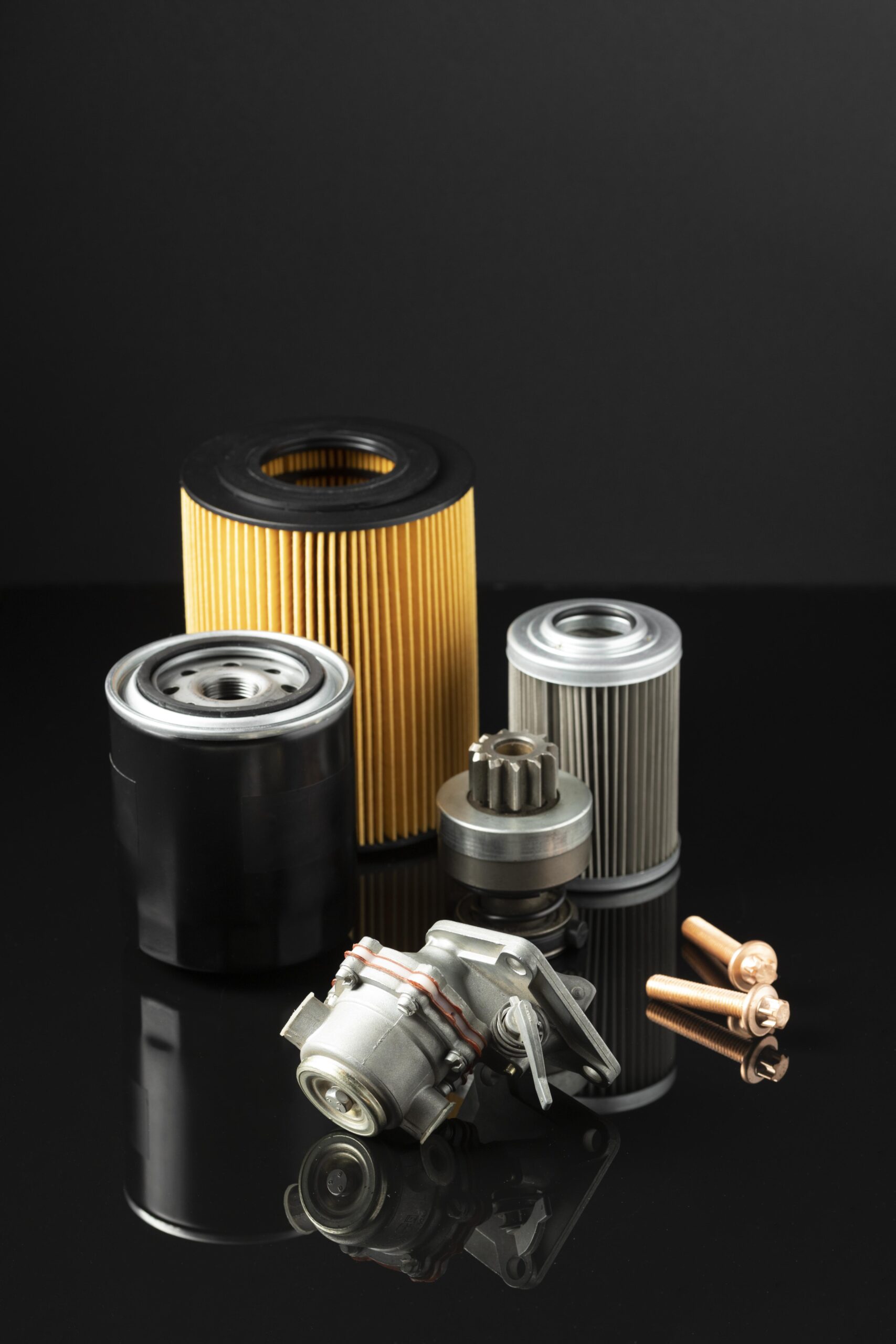 car accessories with copy space